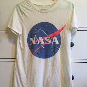 Nasa medium white t-shirt with logo